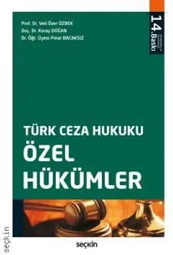 Türk Ceza Hukuku Özel Hükümler