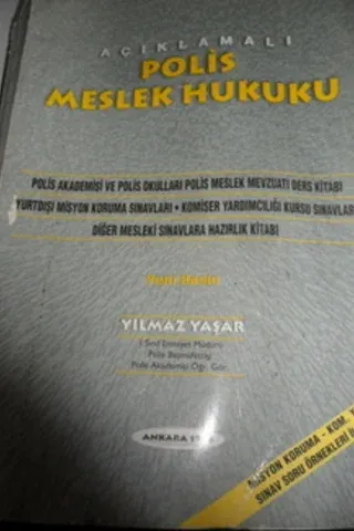 Açıklamalı Polis Meslek Hukuku