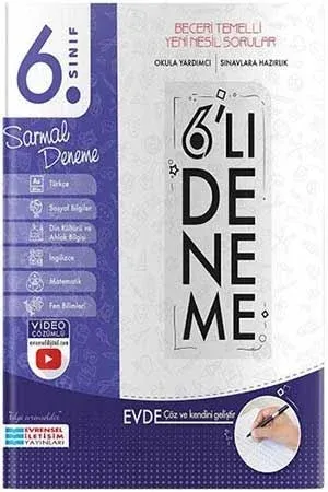 Evrensel İletişim 6. Sınıf 6 lı Sarmal Deneme Evrensel İletişim Yayınları