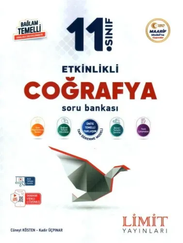 Limit Yayınları 11. Sınıf Coğrafya Etkinlikli Soru Bankası