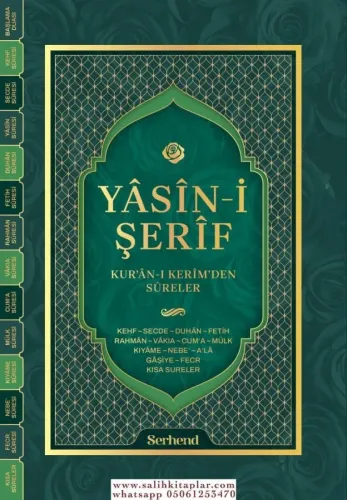 Yasini Şerif Kuranı Kerimden Sureler (Arapça) Hafız Boy