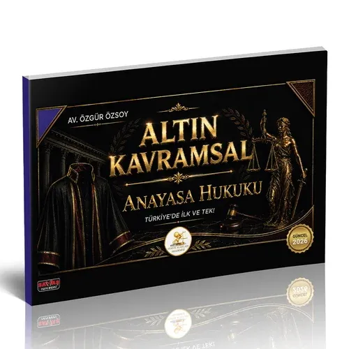 Savaş Yayınları 2026 HUKAL Altın Kavramsal Anayasa Hukuku