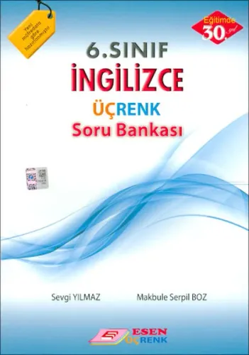 Esen Üçrenk Yayınları 6. Sınıf İngilizce Soru Bankası Esen Üçrenk Sevg