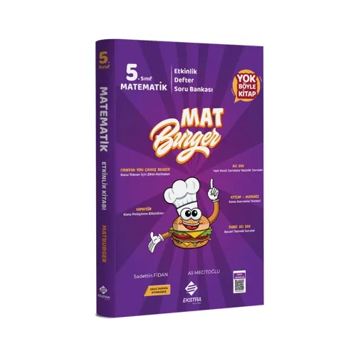 EXTRA 5.Sınıf MATBURGER MATEMATİK Etkinlik Defter Soru Bankası