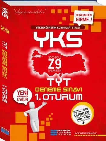 Evrensel İletişim Yks -Tyt Deneme 1.Oturum