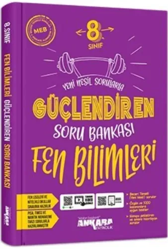 ANKARA 8.SINIF FEN BİLİMLERİ GÜÇLENDİREN SORU BANKASI