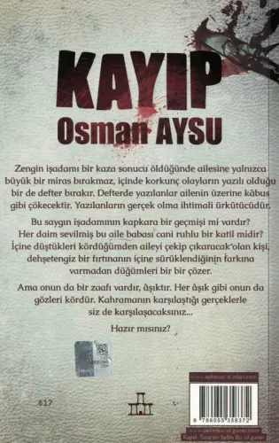 Kayıp Osman Aysu Ephesus Yayınları %56 indirimli