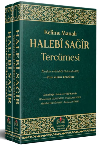Geniş İzahlı ve Kırık Manalı Halebi Sağır Tercümesi 2 Cilt Takım حلبي صغير