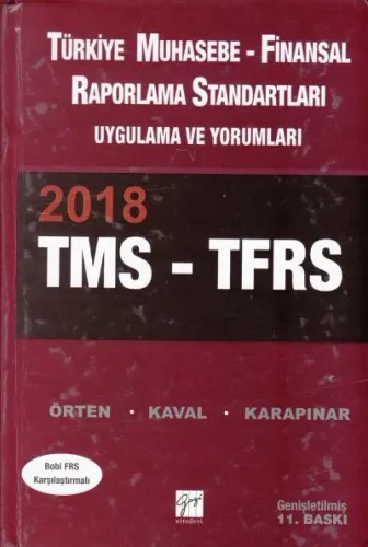 TMS - TFRS Türkiye Muhasebe Finansal Raporlama Standartları