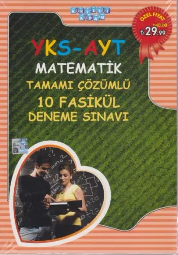 2018 YKS AYT Matematik Tamamı Çözümlü 10 Fasikül Deneme Sınavı