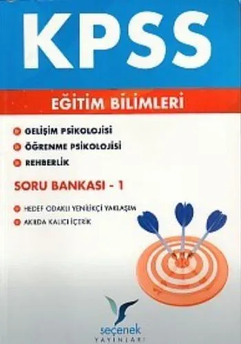Seçenek KPSS Eğitim Bilimleri Soru Bankası 1 Komisyon