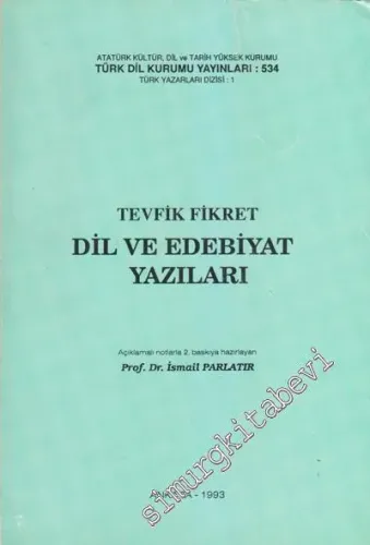 Dil ve Edebiyat Yazıları -
