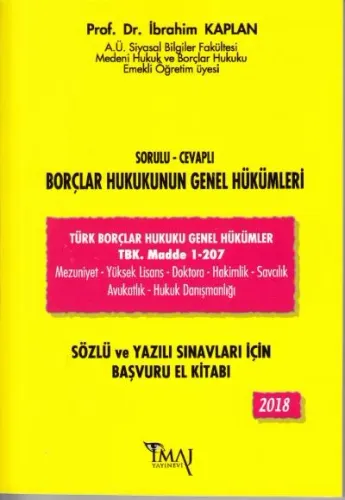 Borçlar Hukukunun Genel Hükümleri