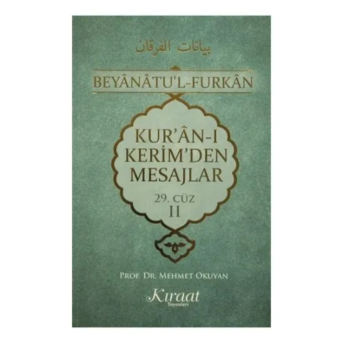 Kur'anı Kerim'den Mesajlar 29. Cüz 2