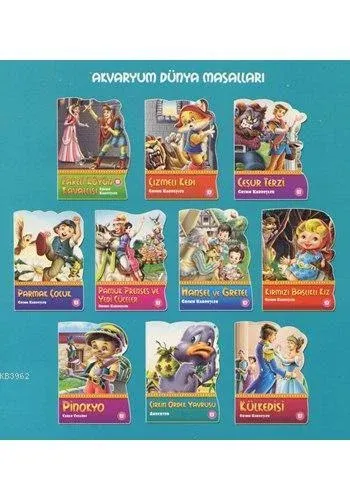 Dünya Masalları (Şekilli Kesim-10 Kitap) Kolektif