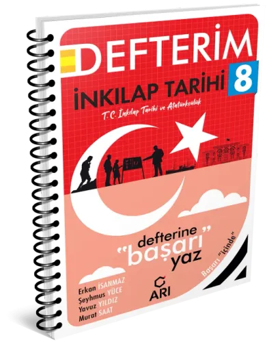 8. Sınıf T.C. İnkılap Tarihi ve Atatürkçülük Defterim
