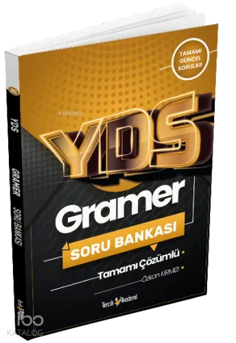 YDS Gramer Tamamı Çözümlü Soru Bankası 2022