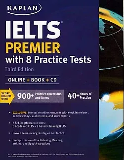 IELTS Premier with 8 Practice Tests Online Book CD