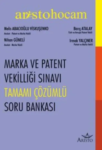 Marka ve Patent Sınavı Tamamı Çözümlü Soru Bankası