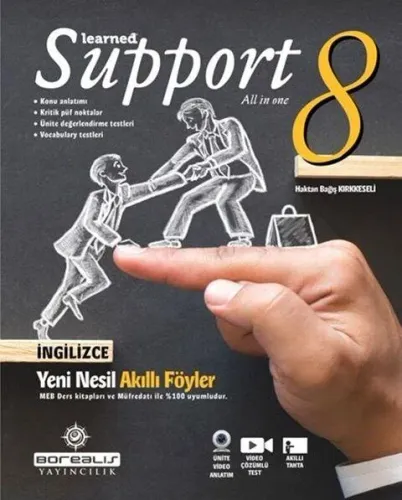 Borealıs Yayıncılık 8. Sınıf Learned Support All In One 8