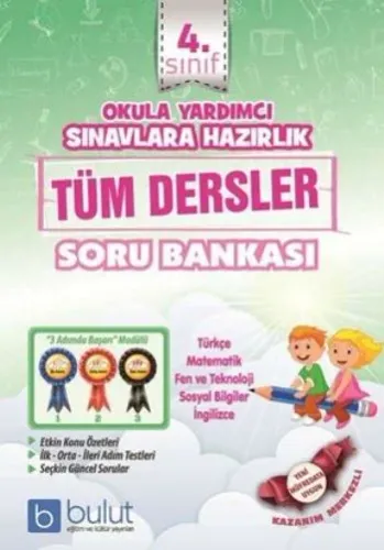 Bulut Eğitim 4. Sınıf Tüm Dersler Soru Bankası Bulut Eğitim Komisyon