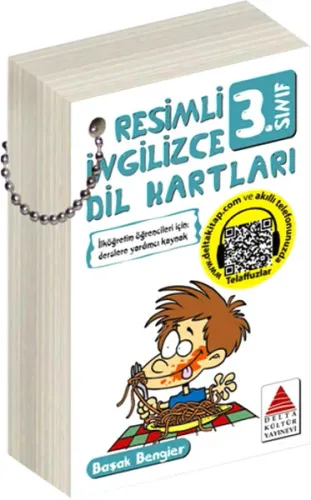 Delta Kültür Yayınları 3. Sınıf Resimli İngilizce Dil Kartları Delta Kültür
