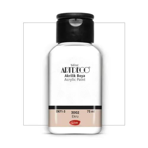 Artdeco Akrilik Boya 75ml Ekru 3002