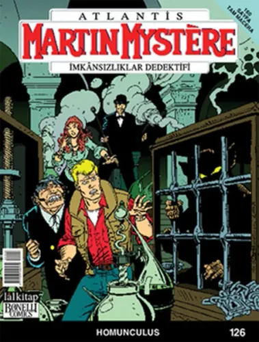 Martin Mystere - İmkansızlıklar Dedektifi Sayı 126 Homunculus