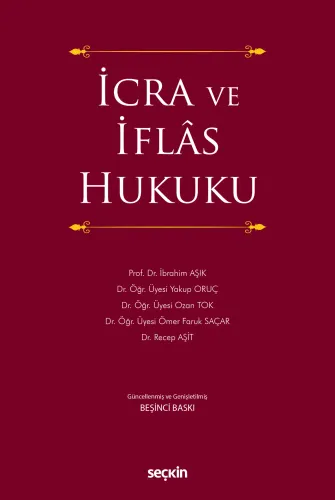 İcra ve İflas Hukuku İbrahim Aşık