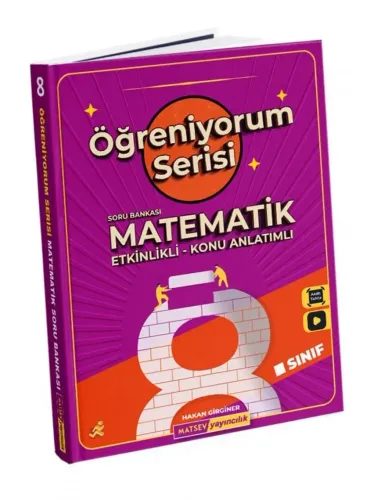 Matsev 8. Sınıf Matematik Öğreniyorum Serisi