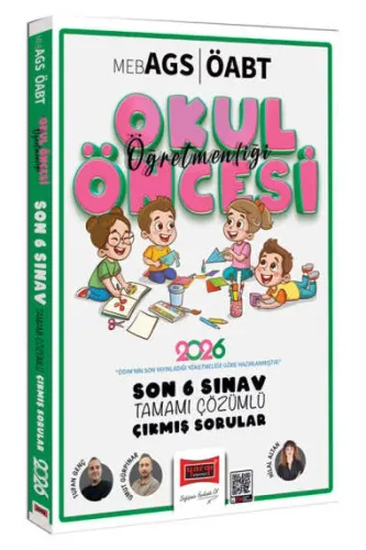Yargı Yayınları 2026 ÖABT MEB-AGS Okul Öncesi Öğretmenliği Son 6 Sınav Çıkmış Sorular