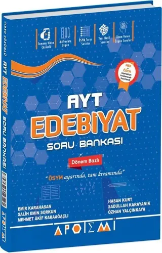 APOTEMİ YKS AYT S.B. EDEBİYAT  - 2027