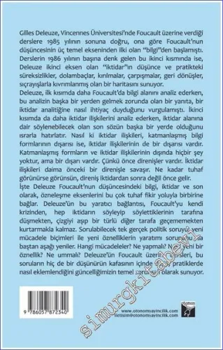 İktidar: Foucault Üzerine Dersler (7 Ocak - 15 Nisan 1986) - 2023