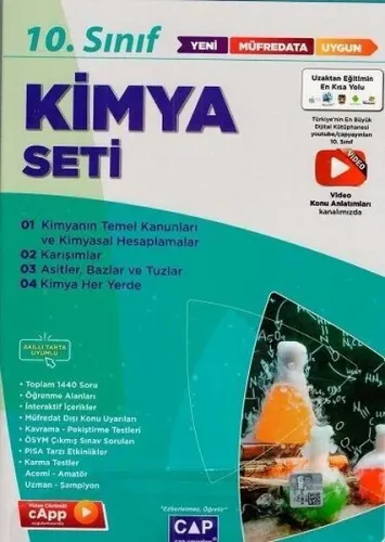 10.Sınıf Set Anadolu Kimya - 2022