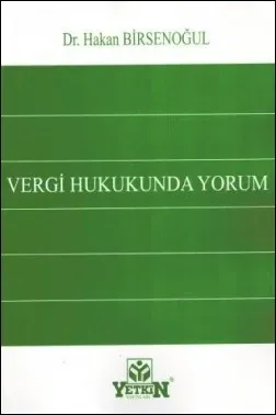 Vergi Hukukunda Yorum