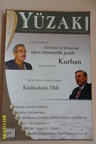 Yüzakı Kültür Sanat Dergisi 2006 / 11