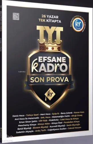 KR Akademi TYT Efsane Kadro Son Prova