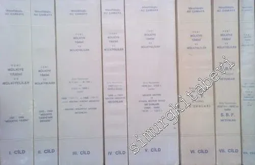 Yeni Mülkiye Tarihi ve Mülkiyeliler: Son Asır Türk Tarihinin Önemli Olayları ile Birlikte Mülkiye Şeref Kitabı 8 Cilt TAKIM -