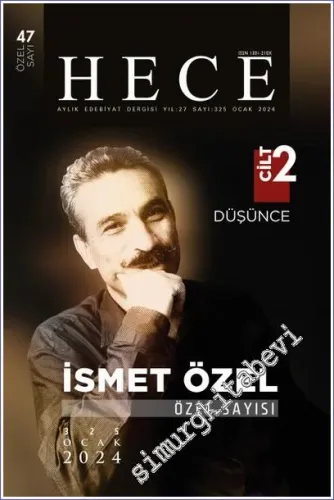 Hece Aylık Edebiyat Dergisi - İsmet Özel Özel Sayısı 2 Cilt TAKIM - Sa