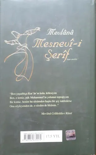 Mesnevi-i Şerif -Tam Metin Süleyman Nahifi Timaş Yayınları