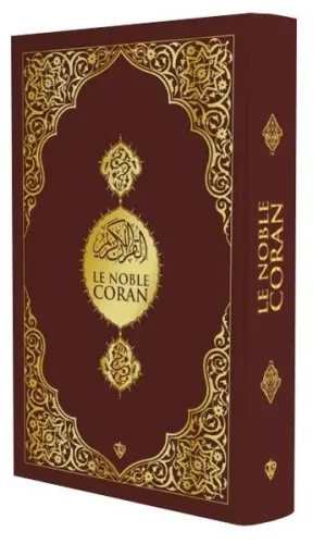 Le Noble Coran Fransızca Kuran-ı Kerim ve Meali Orta Boy (Ciltli)
