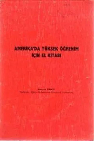 Amerika'da Yüksek Öğrenim İçin El Kitabı