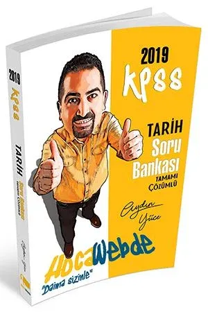 HocaWebde 2019 KPSS Tarih Tamamı Çözümlü Soru Bankası