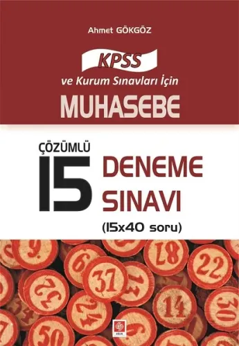Ekin KPSS A Grubu Muhasebe Çözümlü 15 Deneme