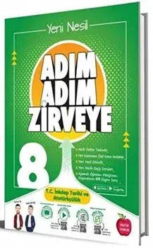 Newton 8. Sınıf Adım Adım Zirveye T.C. İnkılap Tarihi ve Atatürkçülük Soru Bankası