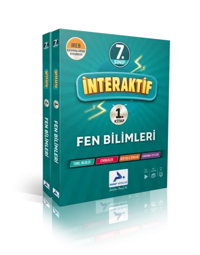 PARAF 7.SINIF İNTERAKTİF FEN B. ETKİN. ÇALIŞMA KİT