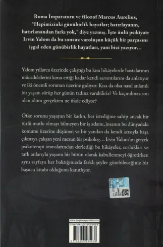 Günübirlik Hayatlar Irvin D. Yalom Pegasus Yayıncılık %47 indirimli