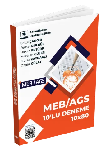 Adem Hakan Uzem 2025 MEB AGS 10'lu Deneme