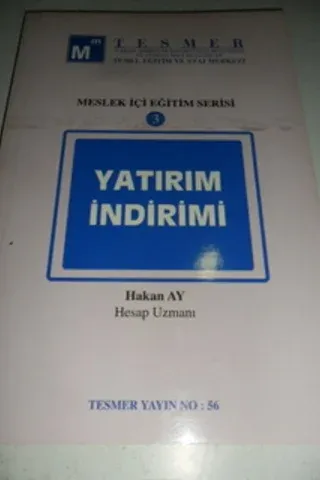 Yatırım İndirimi