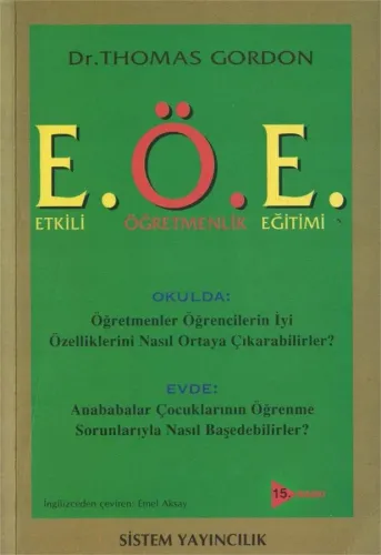E.Ö.E. Etkili Öğretmenlik Eğitimi